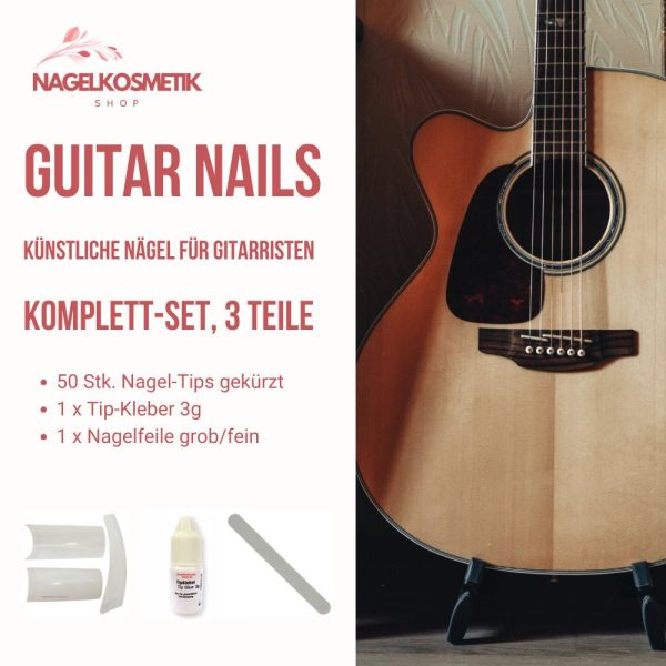 Guitar Nails, Nageltipps Gitarre